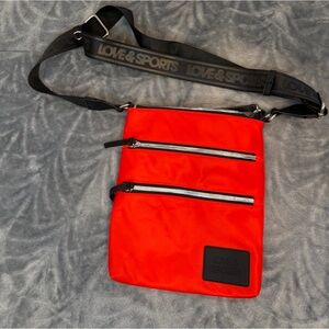 Crossbody Bag - Love Sports- Red